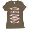 janet! dr. scott! janet! brad! rocky! Ladies Fitted T-Shirt