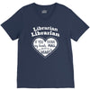librarian if you my hands are full you should see my heart V-Neck Tee