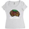 angry pumkin Women's Triblend Scoop T-shirt