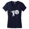pit pat Women's V-Neck T-Shirt