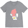 cha ching V-Neck Tee