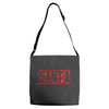 santa red glitter Adjustable Strap Totes