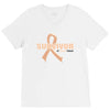 Survivor Of Uterine Cancer V-Neck Tee