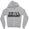 grill sergeant Zipper Hoodie