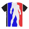 Iron Man NBA Style All Over Women's T-shirt