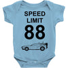 speed limit 88 Baby Bodysuit