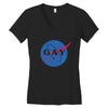 gay Women's V-Neck T-Shirt