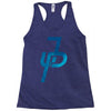 jake paul blue Racerback Tank