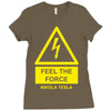 nikola tesla Ladies Fitted T-Shirt