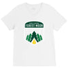 endor family camping V-Neck Tee