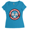 my son are clones mother of twins club Women's Triblend Scoop T-shirt
