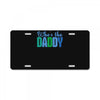 who's the daddy christmas License Plate