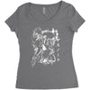 god of the new world Women's Triblend Scoop T-shirt