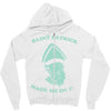 saint patrick made me do it Zipper Hoodie