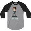 i rebel 3/4 Sleeve Shirt