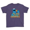 Me Just Here Fore The Cookies Youth Tee