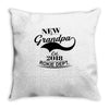 New Grandpa 2018 Rokie Dept. Throw Pillow