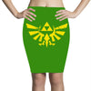 Zelda Logo Pencil Skirts