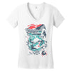 positive thinking Women's V-Neck T-Shirt