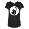 mic Maternity Scoop Neck T-shirt