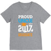 Class of 2017 Proud Uncle Graduation V-Neck Tee