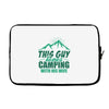 Camper Couple Man Laptop sleeve