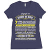 Legends Are Born In June Ladies Fitted T-Shirt