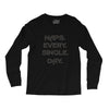 naps every day girls Long Sleeve Shirts