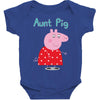 peppa pig aunt pig Baby Bodysuit