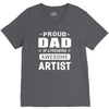 proud dad of a freaking awesome artist V-Neck Tee