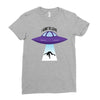 i want to leave Ladies Fitted T-Shirt