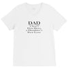dad a sons first hero V-Neck Tee