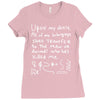ron swanson's will riddle map parks and recreation Ladies Fitted T-Shirt