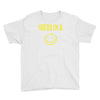 sherlock holmes smiley face Youth Tee