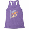 i hate puppy mills Racerback Tank