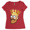 king mcgregor Women's Triblend Scoop T-shirt