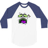 monster face 3/4 Sleeve Shirt