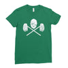 the toxic avenger distressed trending Ladies Fitted T-Shirt
