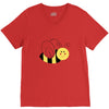 cute bee V-Neck Tee