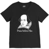 prose before hos  funny william shakespeare joke comedy rude V-Neck Tee