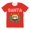 santa christmas All Over Women's T-shirt
