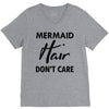 mermaid hair don't care V-Neck Tee