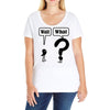 wait,what Ladies Curvy T-Shirt
