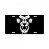 angry lion License Plate