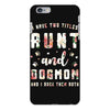i have two titles aunt and dogmom and i rock them both with roses iPhone 6 Plus/6s Plus Case
