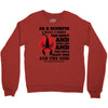 as a scorpio i have 3 sides Crewneck Sweatshirt