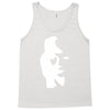 sax player lady face optical illusion Tank Top