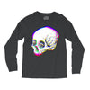 skull glitch Long Sleeve Shirts