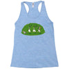 run away and keep going Racerback Tank