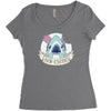 jawesome Women's Triblend Scoop T-shirt